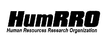 HUMRRO HUMAN RESOURCES RESEARCH ORGANIZATION
