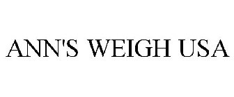 ANN'S WEIGH USA