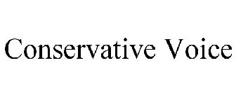 CONSERVATIVE VOICE