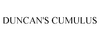 DUNCAN'S CUMULUS
