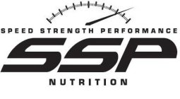 SPEED STRENGTH PERFORMANCE SSP NUTRITION