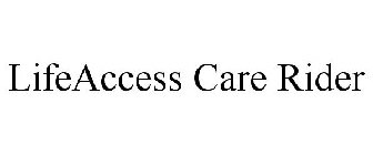 LIFEACCESS CARE RIDER