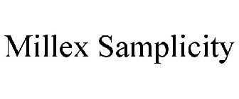 MILLEX SAMPLICITY