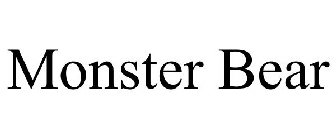 MONSTER BEAR