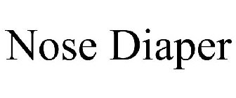 NOSE DIAPER