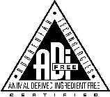 ADI FREE RUBBERFAB · TECHNOLOGIES · ANIMAL DERIVED INGREDIENT FREE CERTIFIED