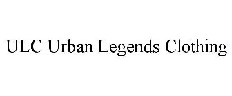 ULC URBAN LEGENDS CLOTHING