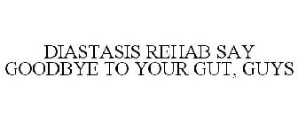 DIASTASIS REHAB SAY GOODBYE TO YOUR GUT,GUYS