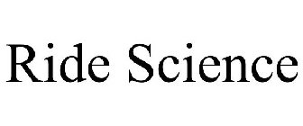 RIDE SCIENCE