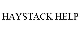 HAYSTACK HELP