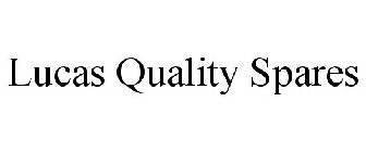 LUCAS QUALITY SPARES