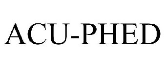 ACU-PHED