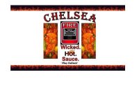 CHELSEA FIRE WICKED. HOT. SAUCE. PUSH IN PULL DOWN MUY CALIENTE