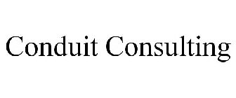 CONDUIT CONSULTING