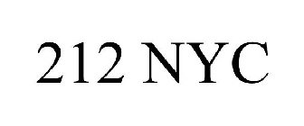 212 NYC