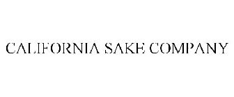 CALIFORNIA SAKE COMPANY