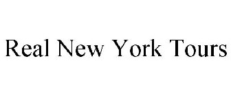REAL NEW YORK TOURS