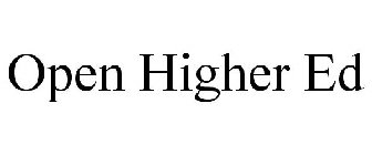 OPEN HIGHER ED