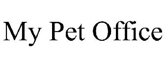 MY PET OFFICE