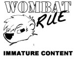 WOMBAT RUE IMMATURE CONTENT