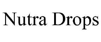 NUTRA DROPS