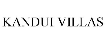 KANDUI VILLAS