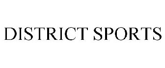 DISTRICT SPORTS