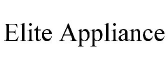 ELITE APPLIANCE