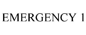 EMERGENCY 1