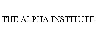 THE ALPHA INSTITUTE