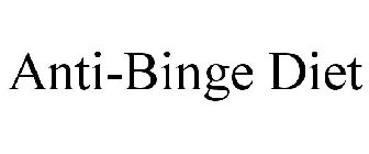 ANTI-BINGE DIET