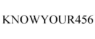 KNOWYOUR456