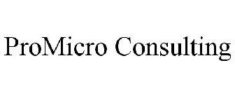 PROMICRO CONSULTING