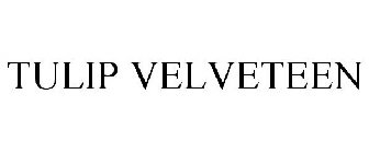 TULIP VELVETEEN