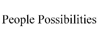 PEOPLE POSSIBILITIES