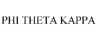 PHI THETA KAPPA