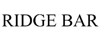 RIDGE BAR