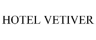 HOTEL VETIVER