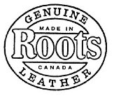 ROOTS GENUINE LEATHER MADE IN CANADA