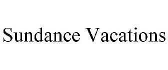 SUNDANCE VACATIONS