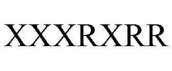 XXXRXRR