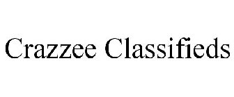 CRAZZEE CLASSIFIEDS