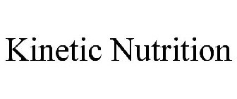 KINETIC NUTRITION