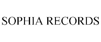 SOPHIA RECORDS