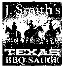 J. SMITH'S TEXAS BBQ SAUCE