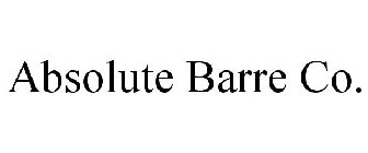 ABSOLUTE BARRE CO.