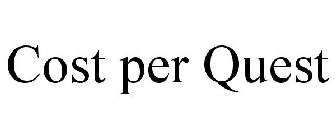 COST PER QUEST