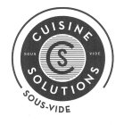 CS CUISINE SOLUTIONS SOUS VIDE SOUS-VIDE