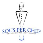 SOUS-PER CHEF WHERE COMFORT MEETS PASSION