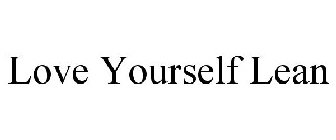 LOVE YOURSELF LEAN